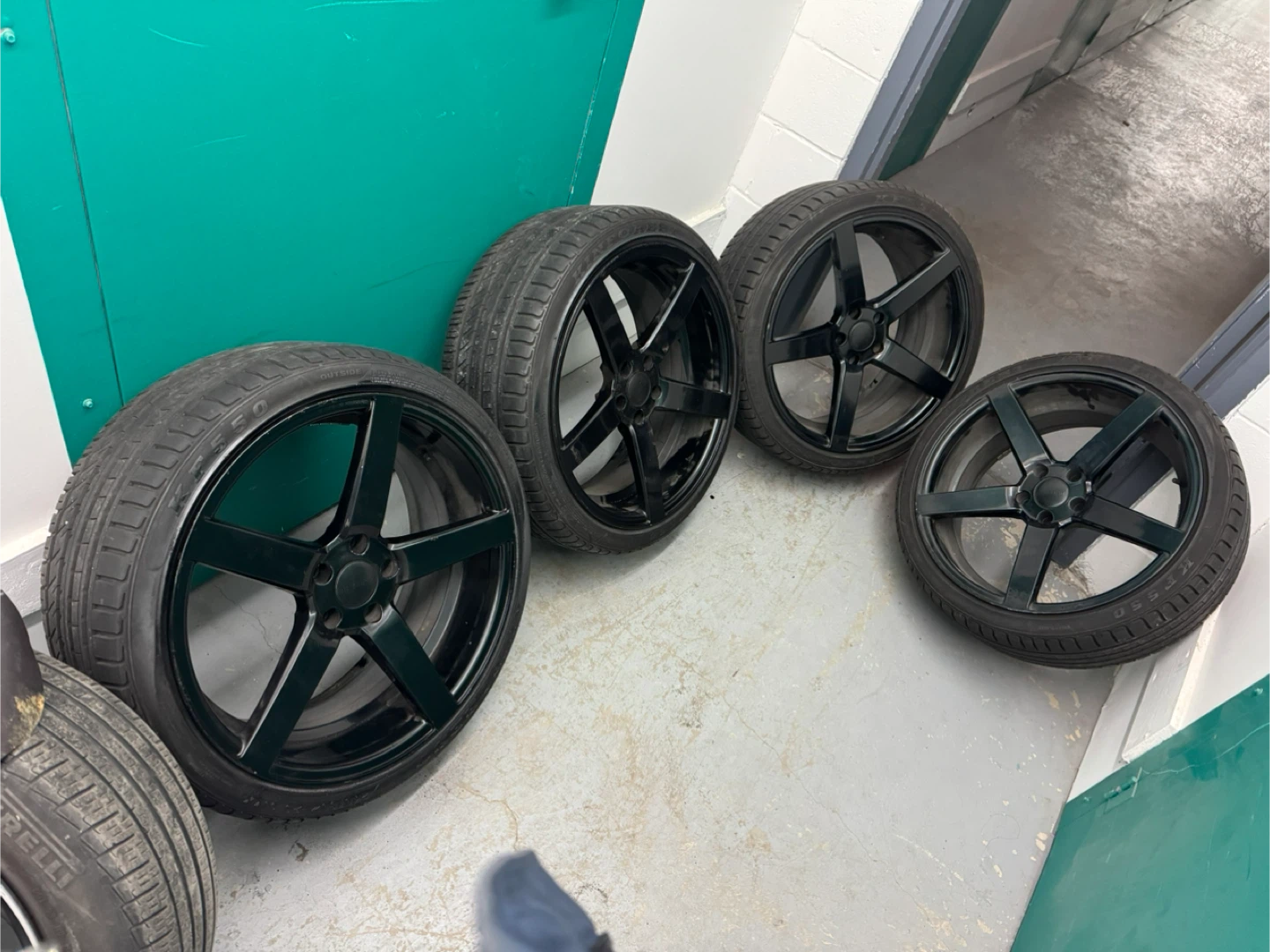 5 Spokes 20” Rufino Wheelset