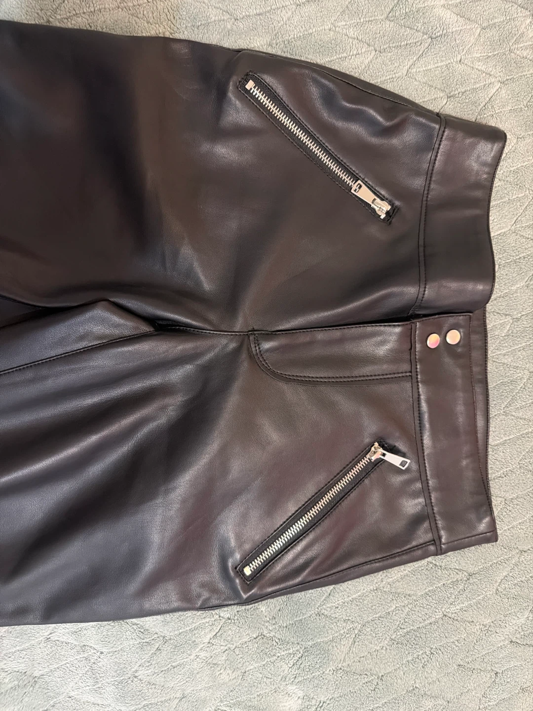 ZARA Faux Leather Pants 🏆 - photo 2