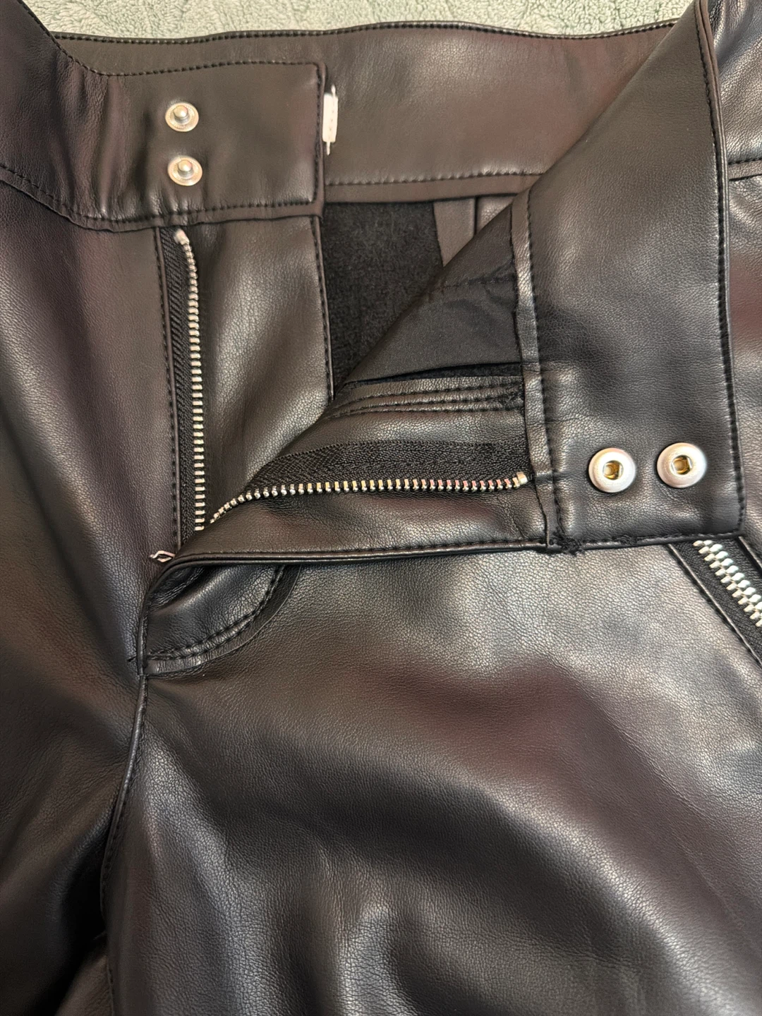 ZARA Faux Leather Pants 🏆 - photo 3