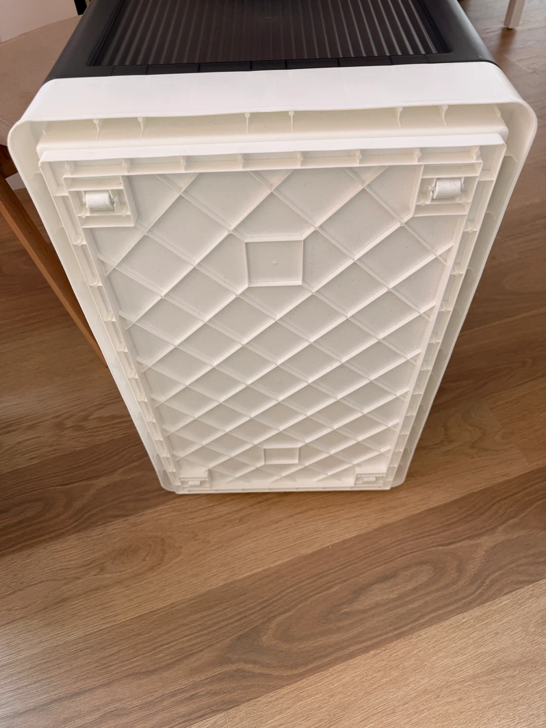Folding Storage Box - White & Clear - photo 4