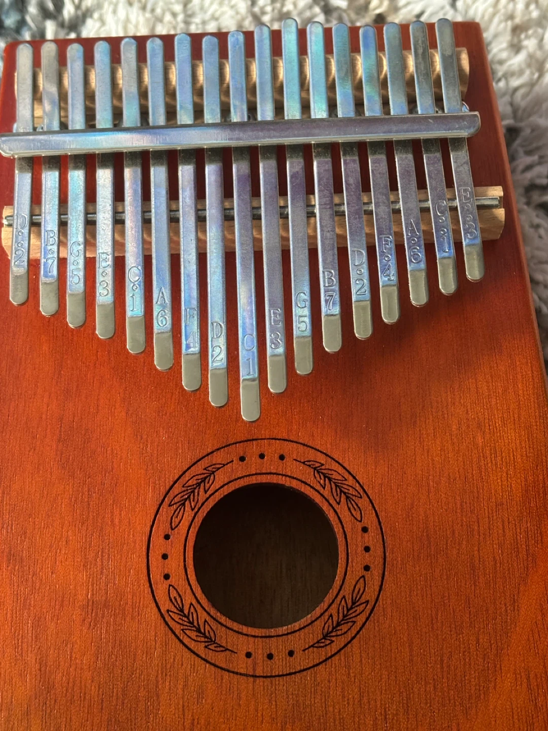17-Key Kalimba Thumb Piano - photo 4