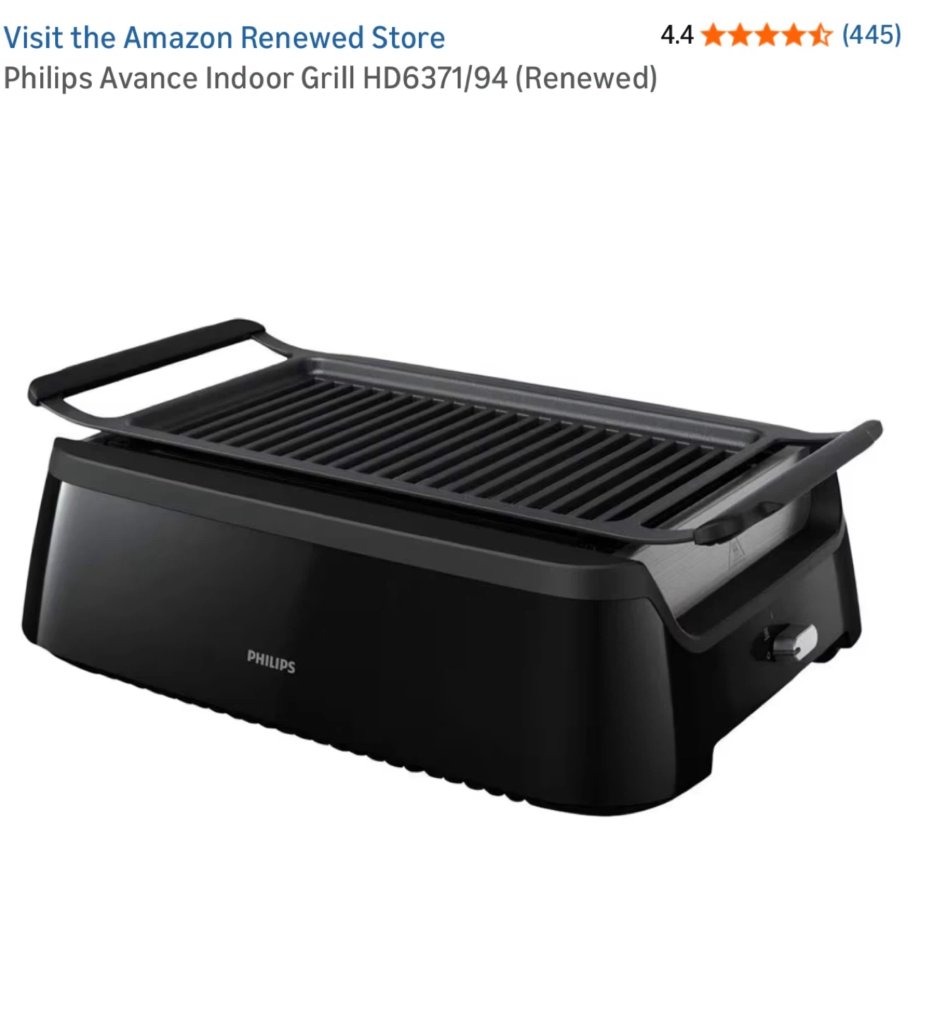 Philips Indoor Grill HD6371/94 - photo 2