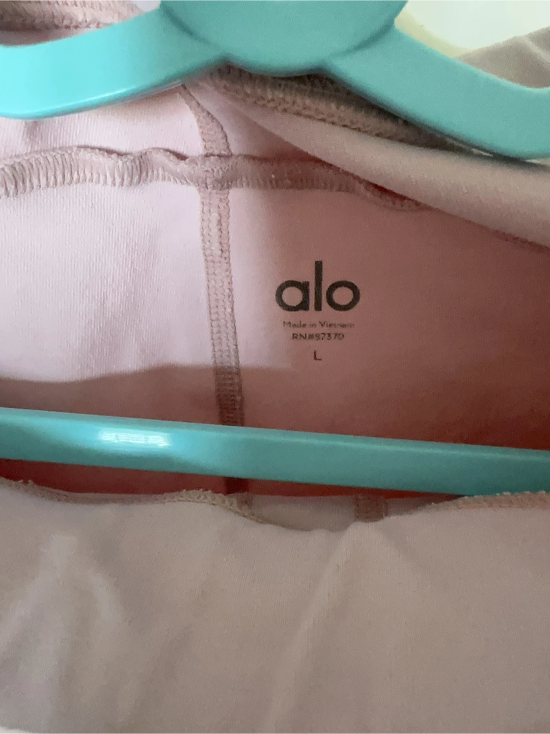 Alo Yoga High-Waist Leggings - Size L - Pink - photo 4