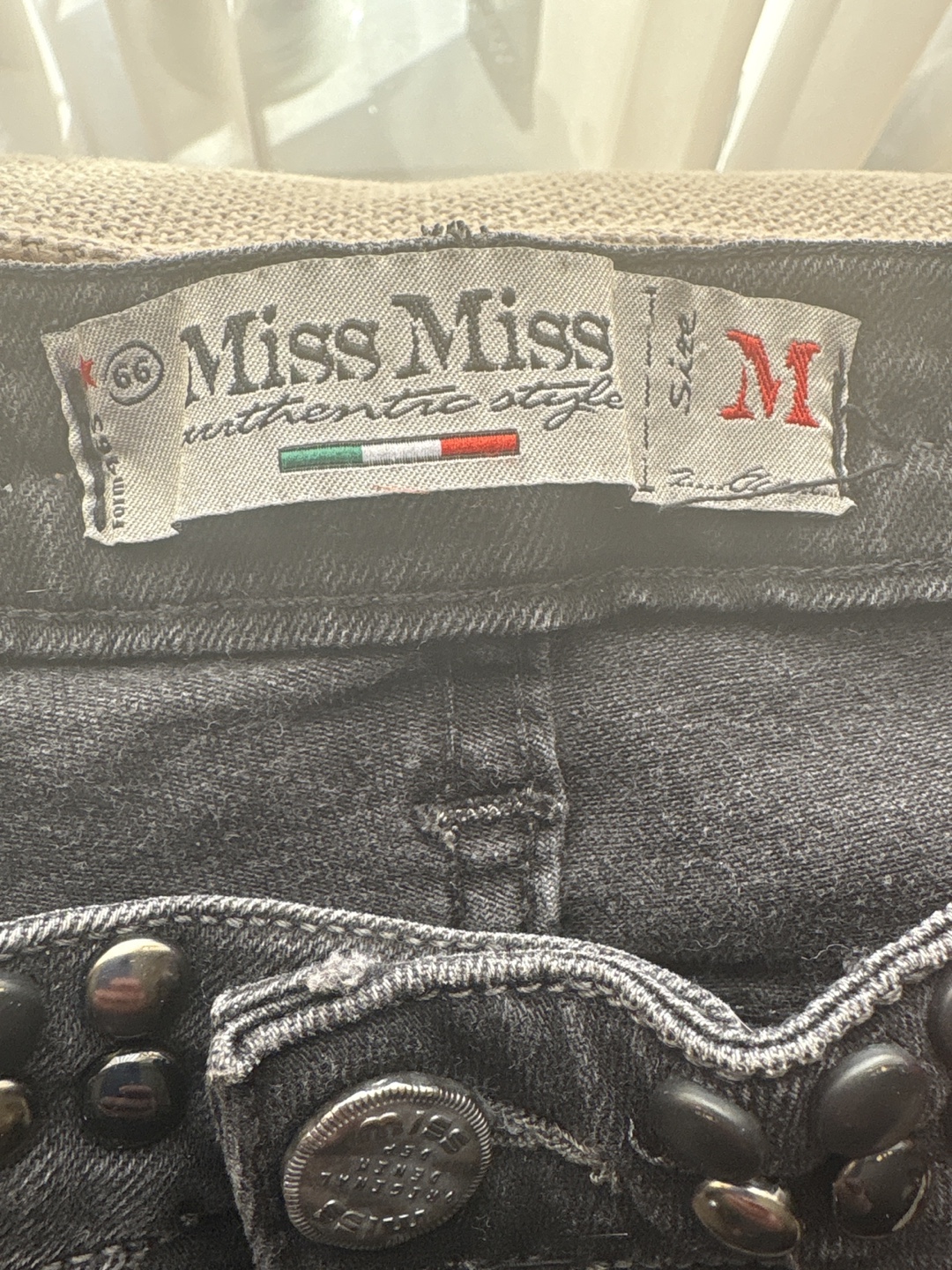 Miss Miss Pure Denim Jeans Size M - photo 2