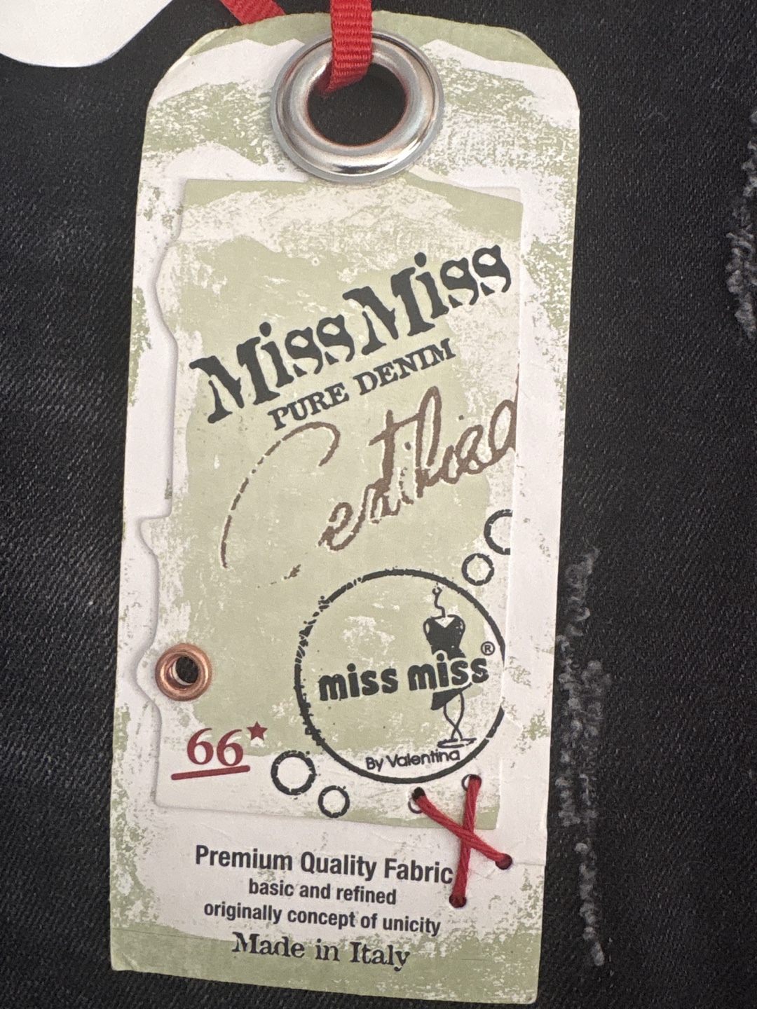 Miss Miss Pure Denim Jeans Size M - photo 4