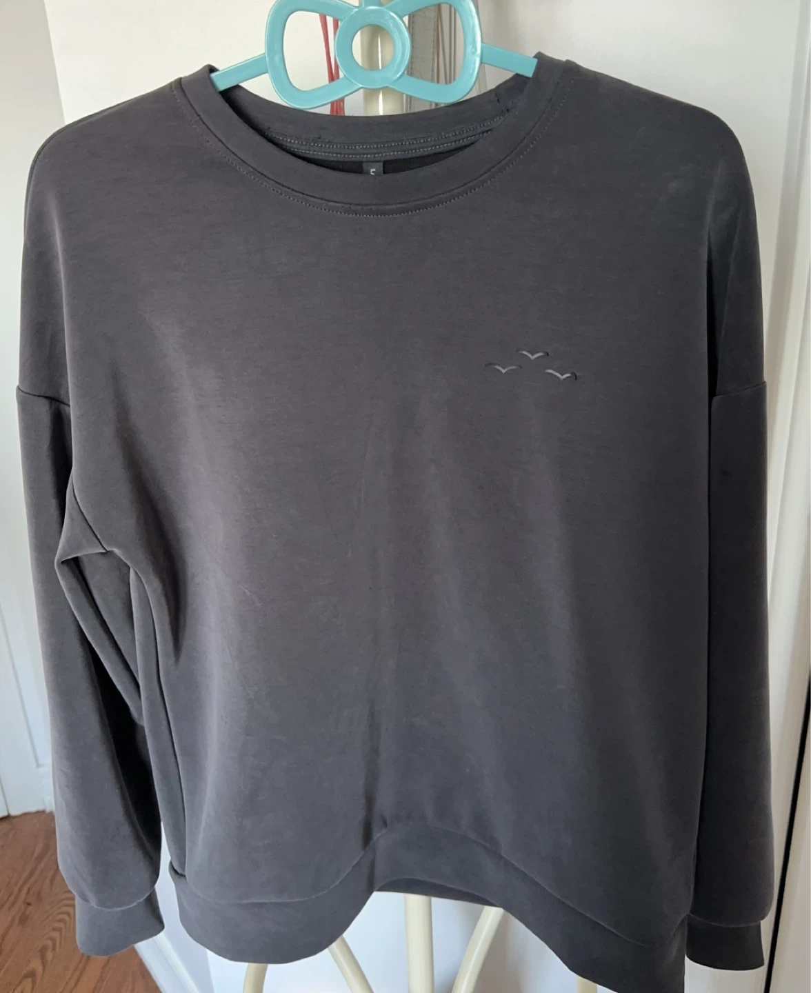 LAZYPANTS Grey Crewneck Sweatshirt Size S/P