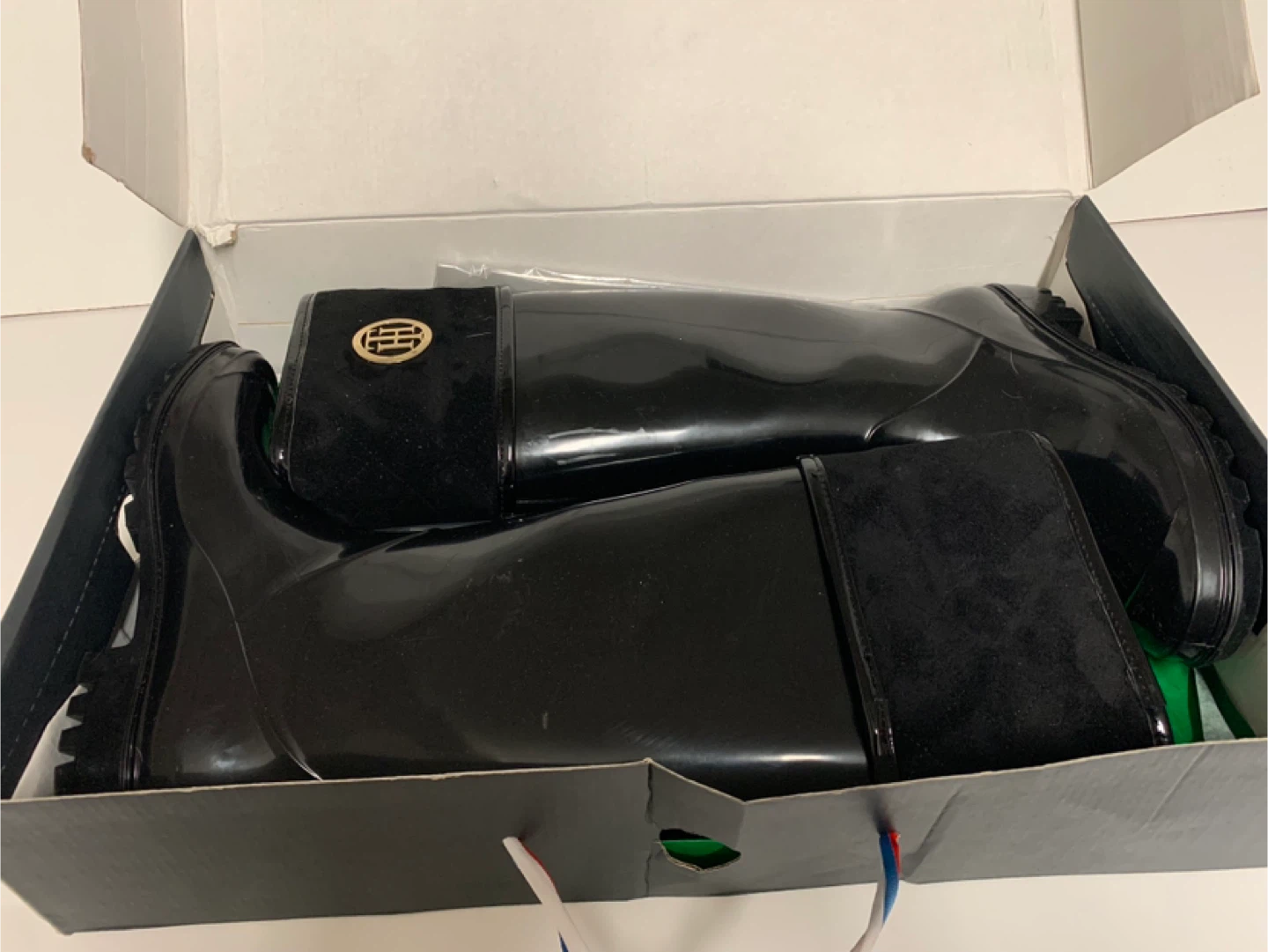 Tommy Hilfiger Black Rain Boots - photo 4