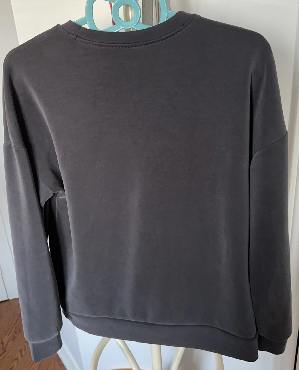 LAZYPANTS Grey Crewneck Sweatshirt Size S/P - photo 3