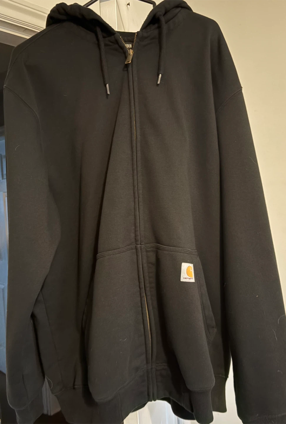 Carhartt Black Full Zip Hoodie