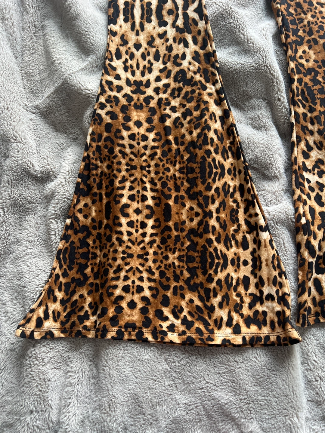 Leopard Print Flare Pants - photo 3
