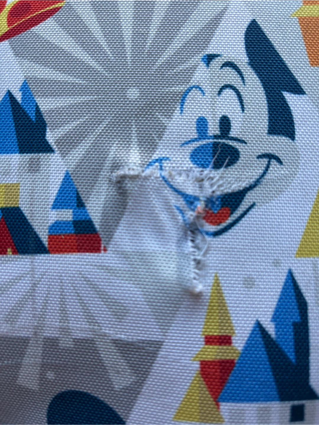 Disney Mickey Mouse Castle Print Luggage - photo 3