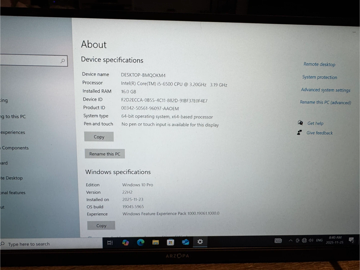 Dell OptiPlex 3040 Desktop Computer - photo 3