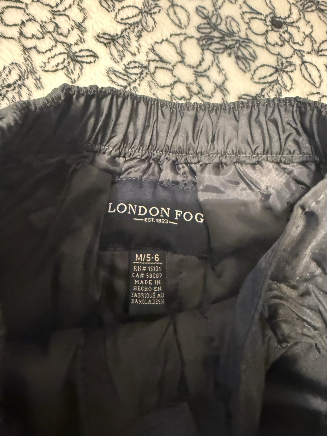 London Fog Youth Snow Pants Size M/5-6 - photo 2