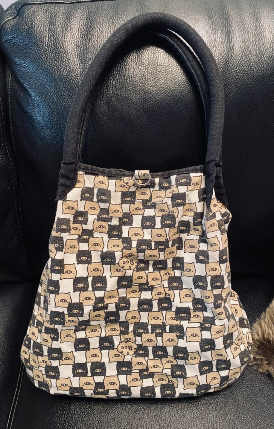 Monokuro Boo Canvas Tote Bag 🏆