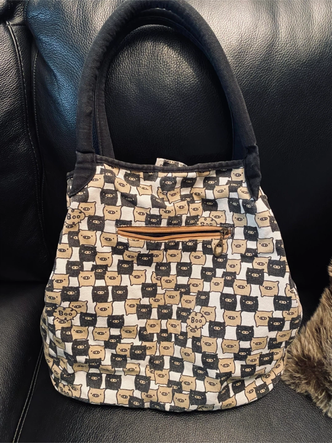 Monokuro Boo Canvas Tote Bag 🏆 - photo 2