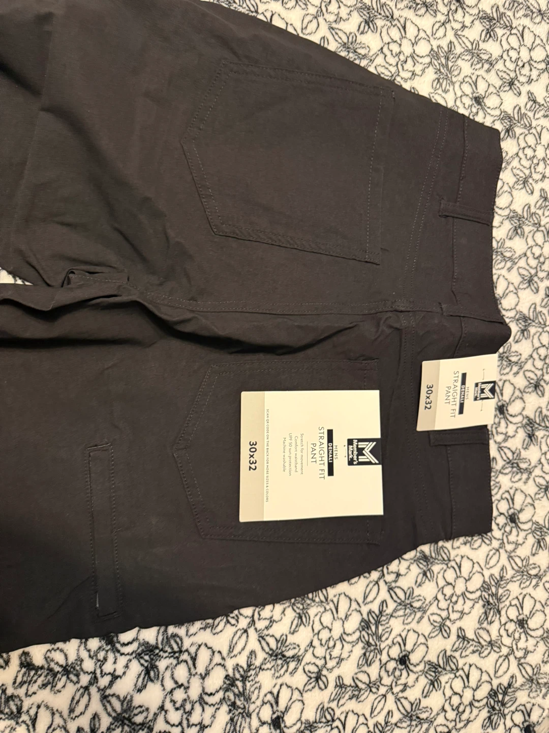 Member's Mark Men's Straight Fit Pants 30x32 Black - photo 4