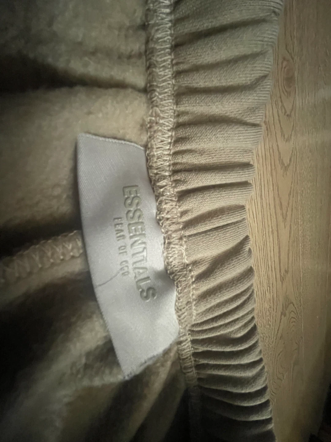ESSENTIALS Fear of God Sweatpants XL Beige - photo 4