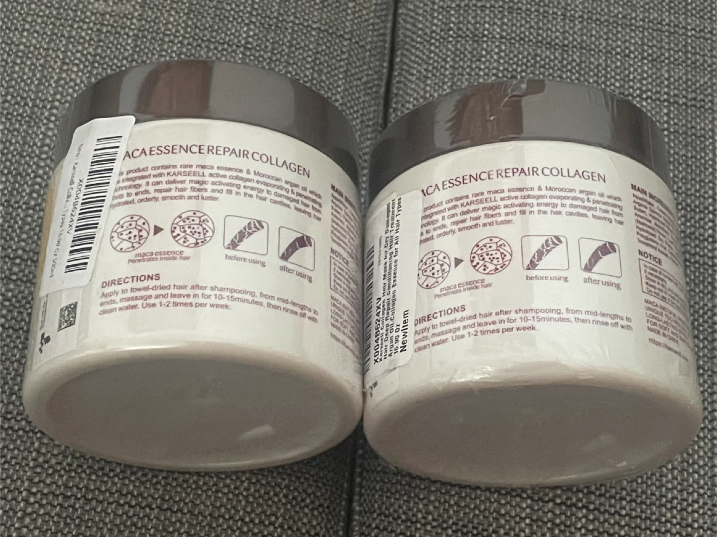 Karseell Maca Essence Repair Collagen Hair Mask (2 Pack) - photo 2