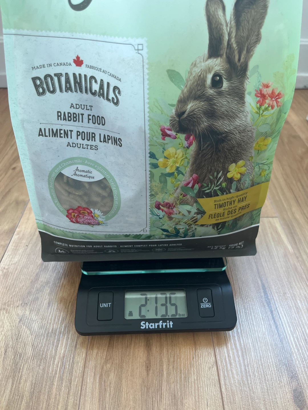 Rabbit items bundle: Timothy Hay, adult food and bedding 🏆 - photo 3