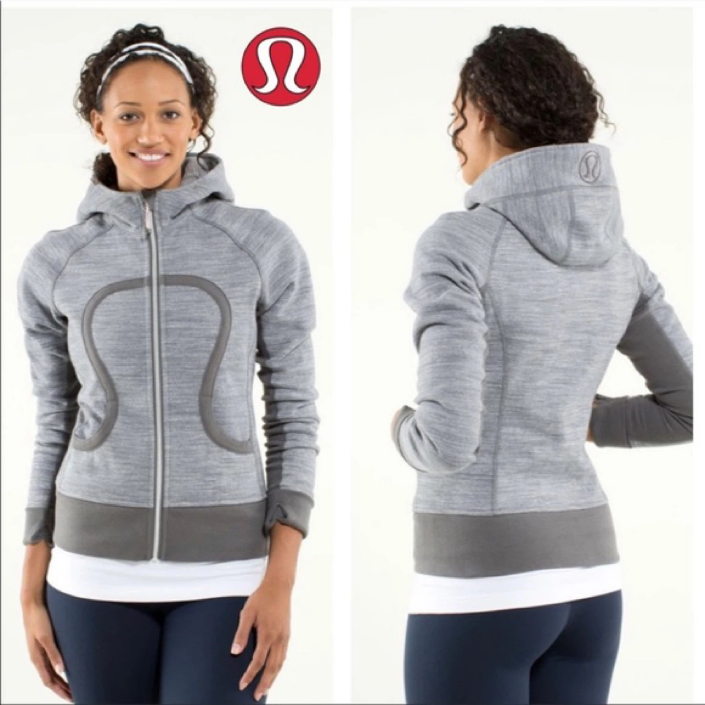 Lululemon Scuba Hoodie Cotton Fleece Full Zip Hoodie