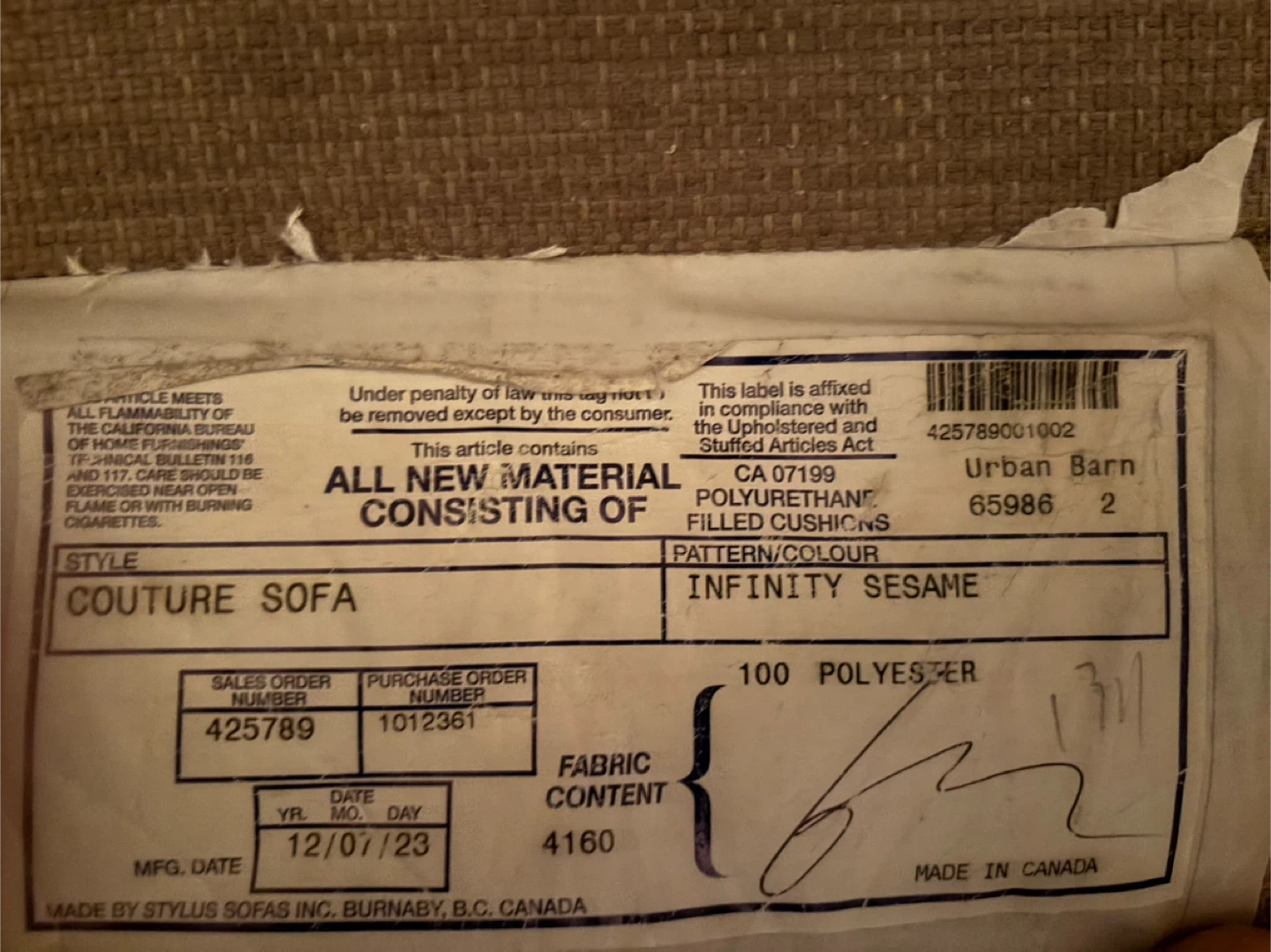Sofa - photo 4