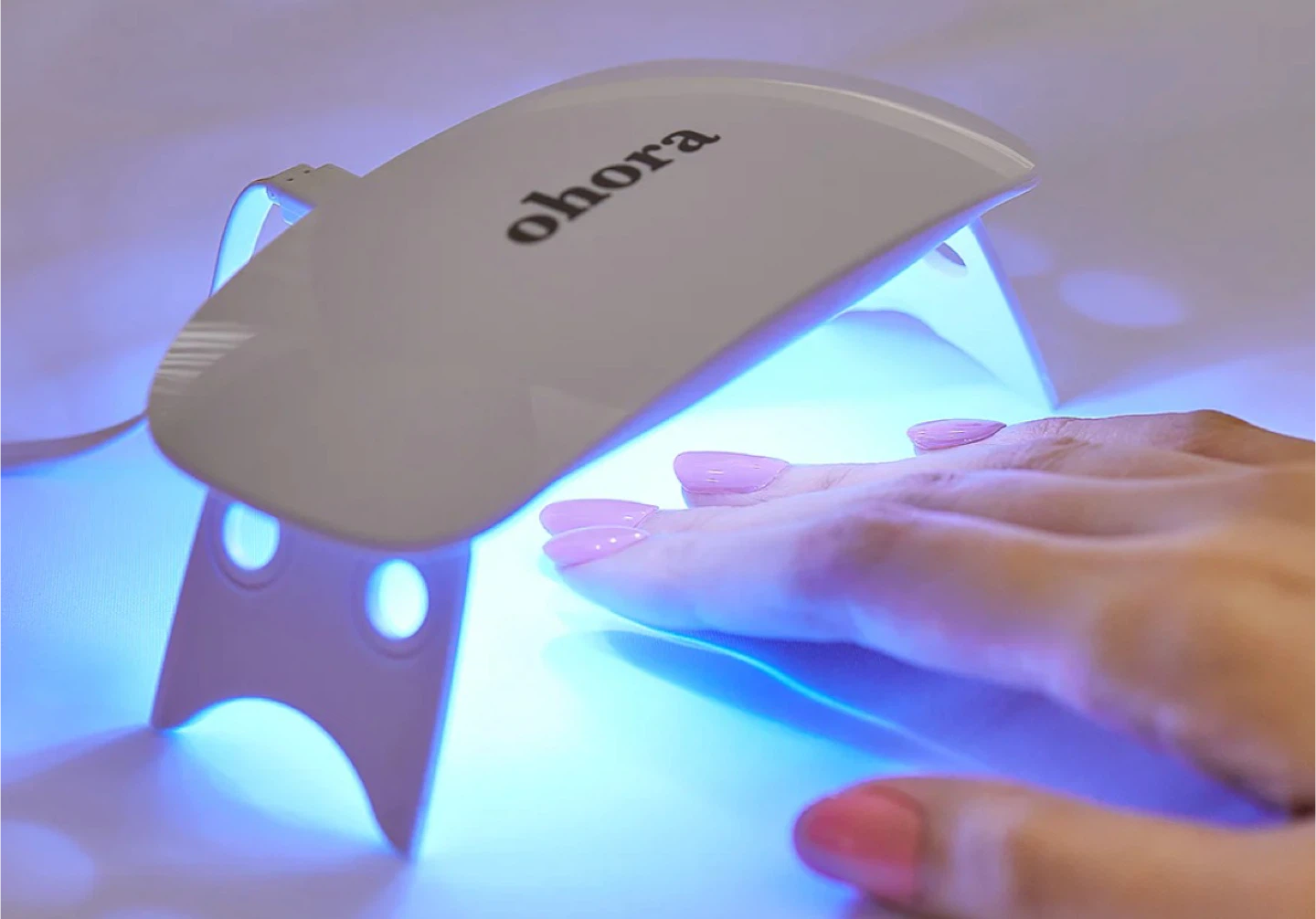 Brand New Ohora Gel Nail Lamp, free cat-eye effect gel nail tool