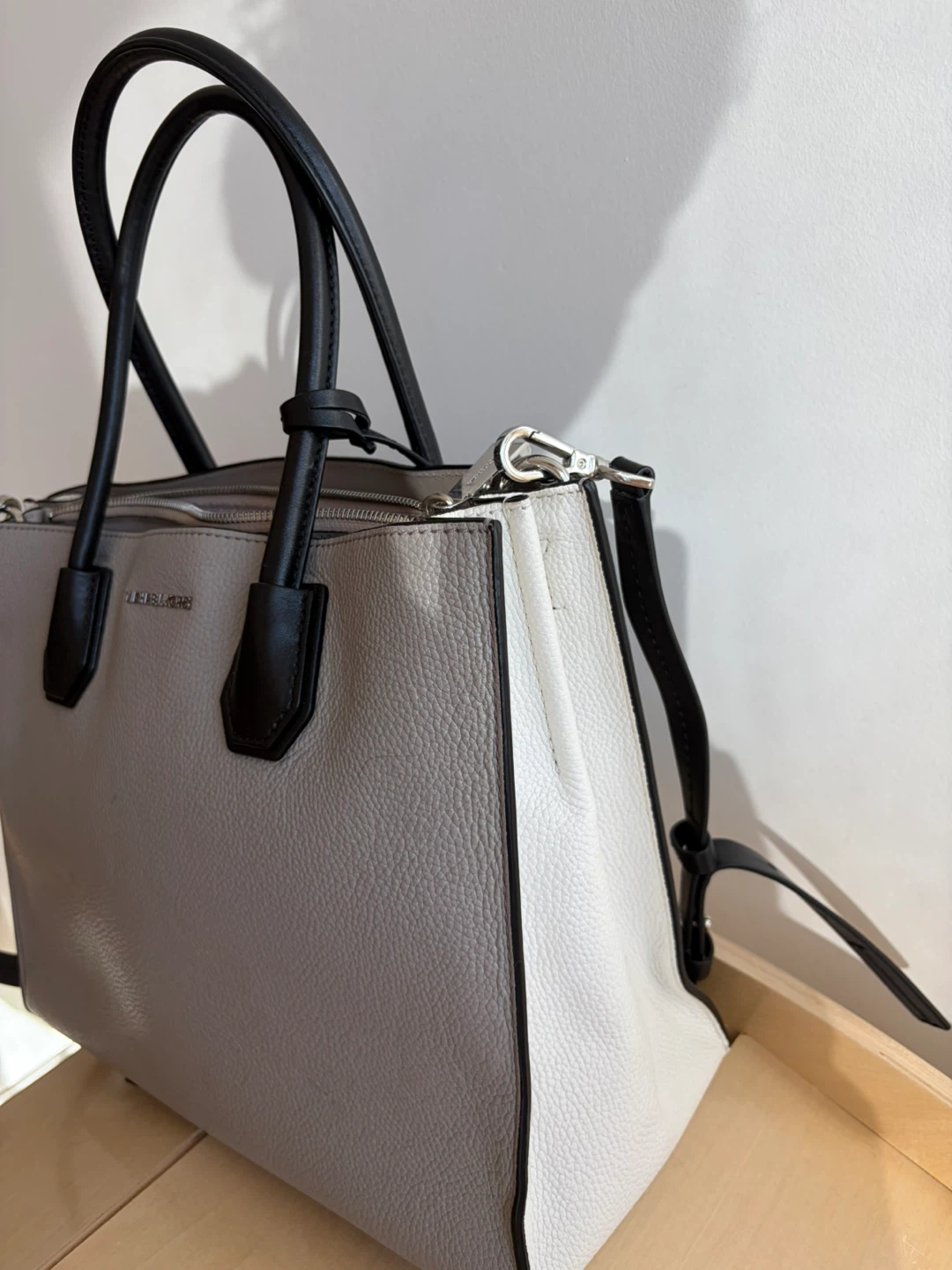 Michael Kors Grey Leather Bag 🏆 - photo 3