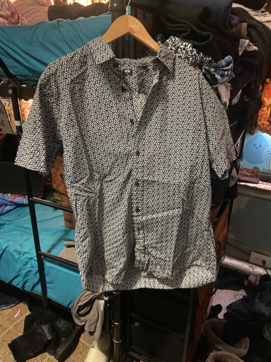Short Sleeve Button-Up Shirt