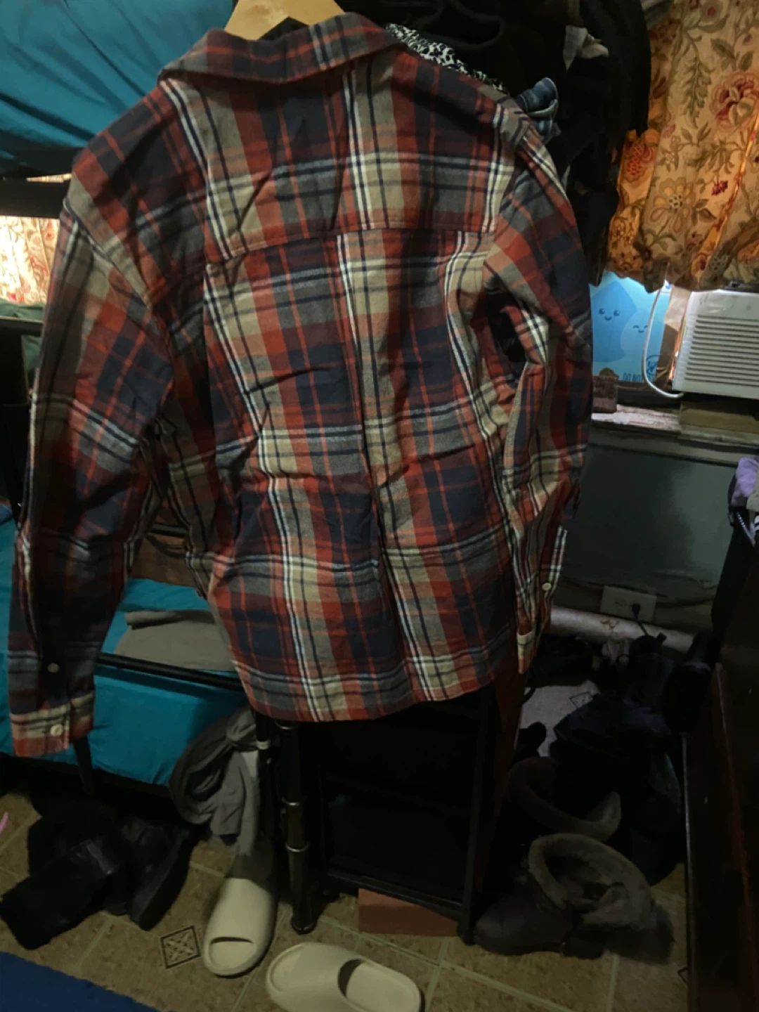 Wood Wood Plaid Flannel Shirt Jacket - photo 2