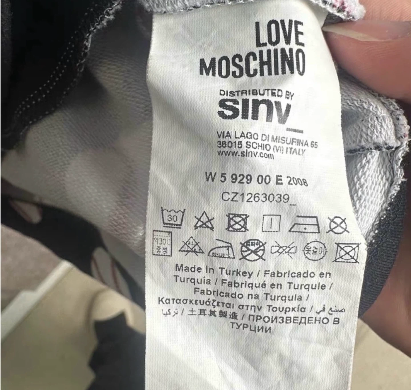 Love Moschino Baseball Print Dress - photo 5