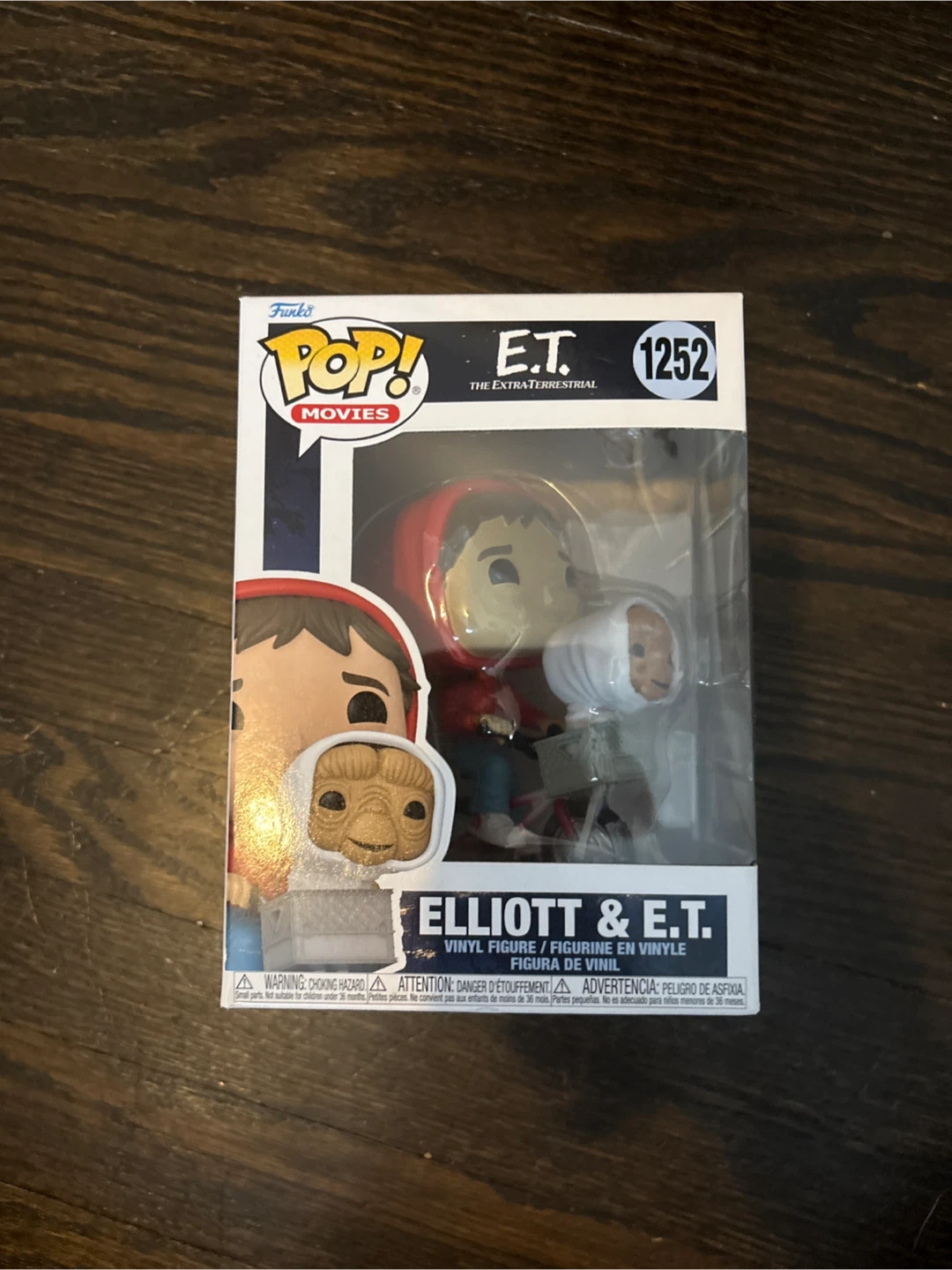 Funko Pop! E.T. & Elliott Vinyl Figure #1252
