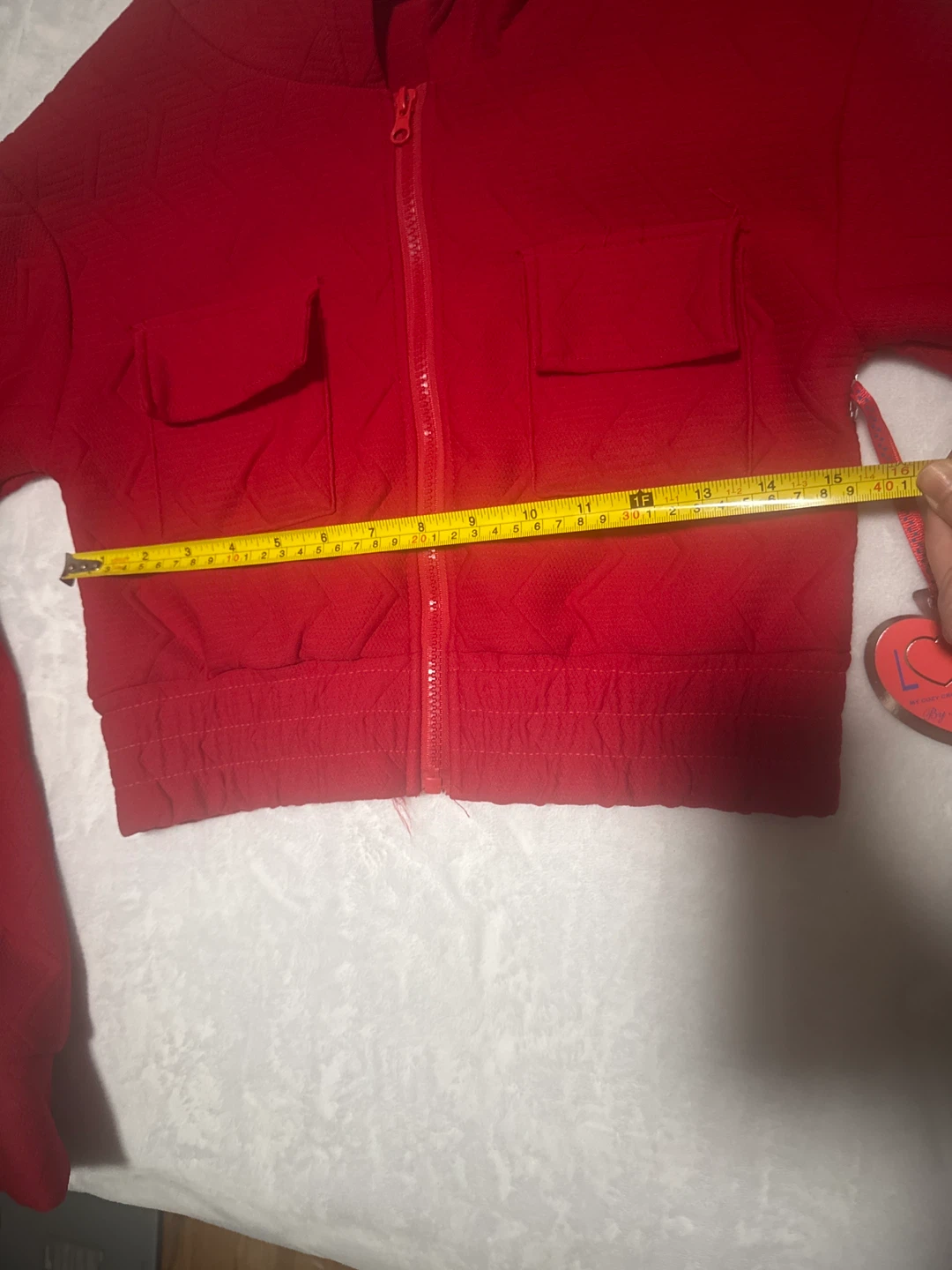 Concepts Red Zip-Up Hoodie - photo 3