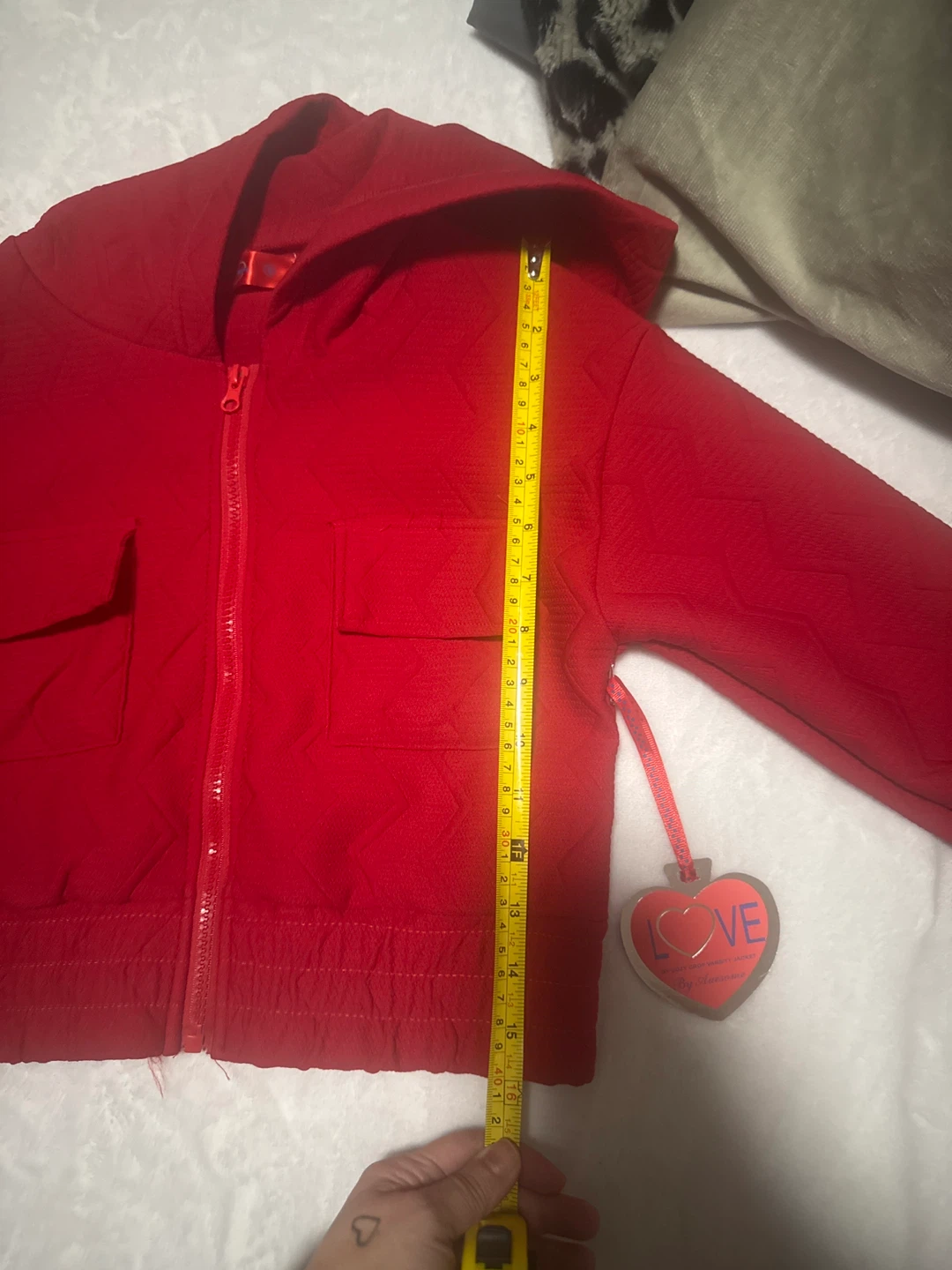 Concepts Red Zip-Up Hoodie