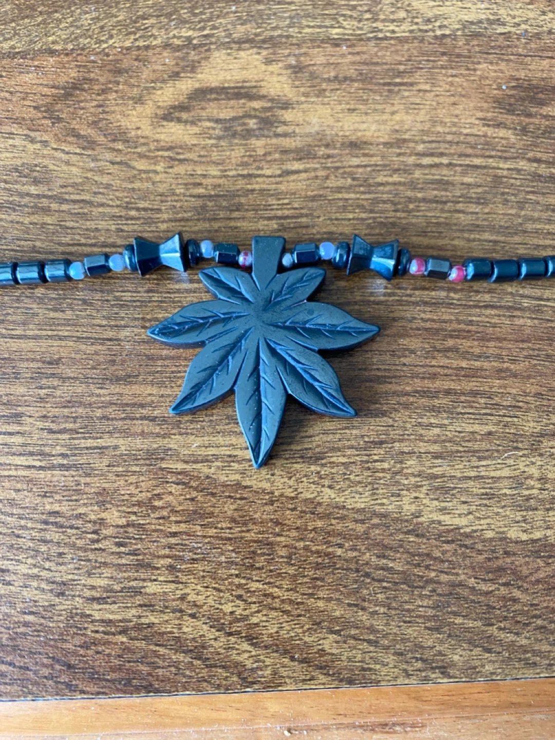 Heavy hematite choker style necklace - photo 2
