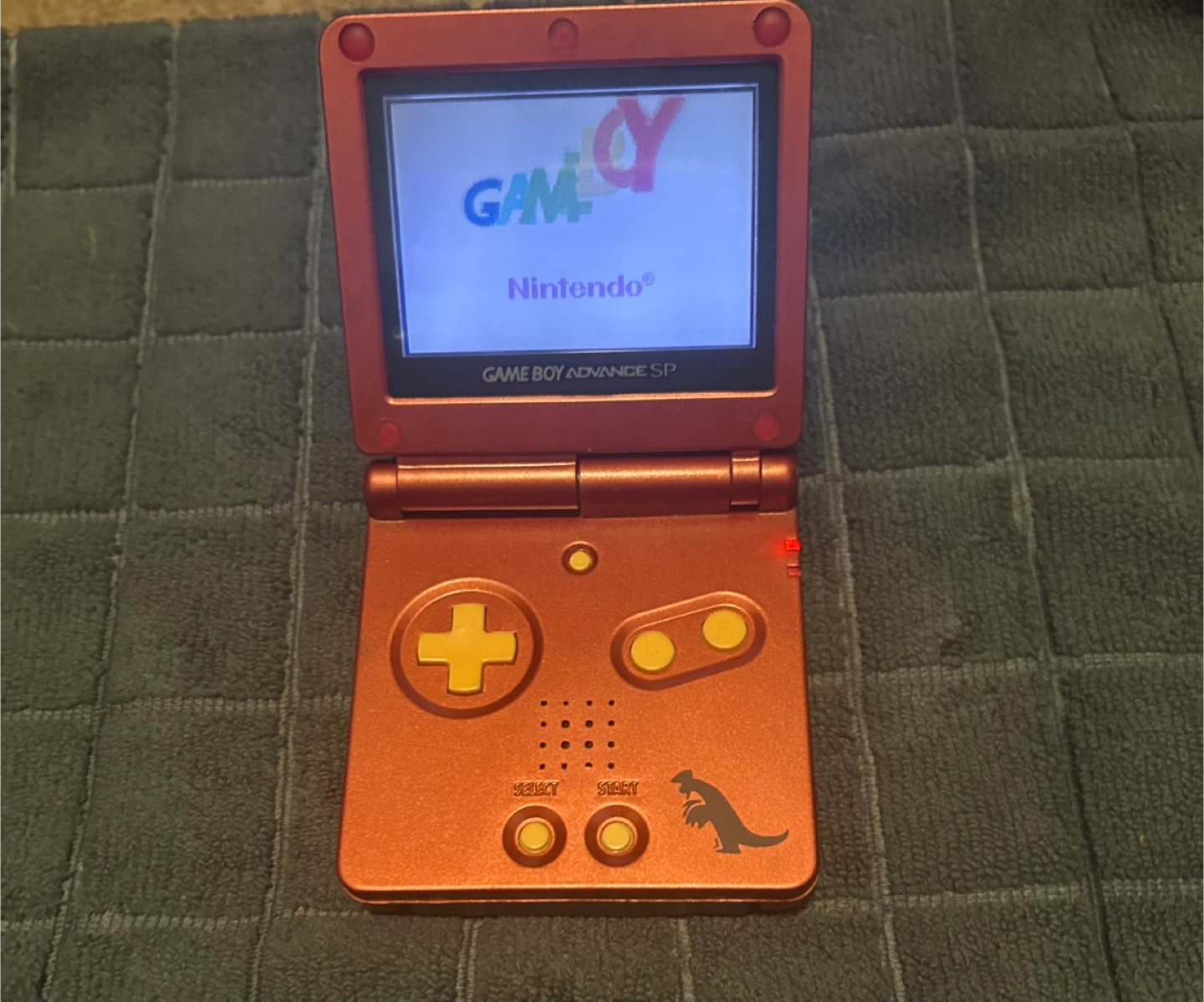 Nintendo Game Boy Advance SP - Red (GBA SP) with Games - photo 2