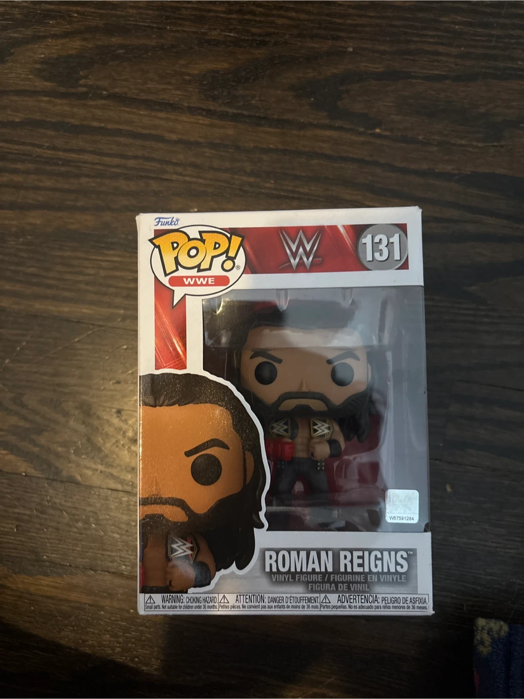 Funko Pop! WWE Roman Reigns Vinyl Figure #131
