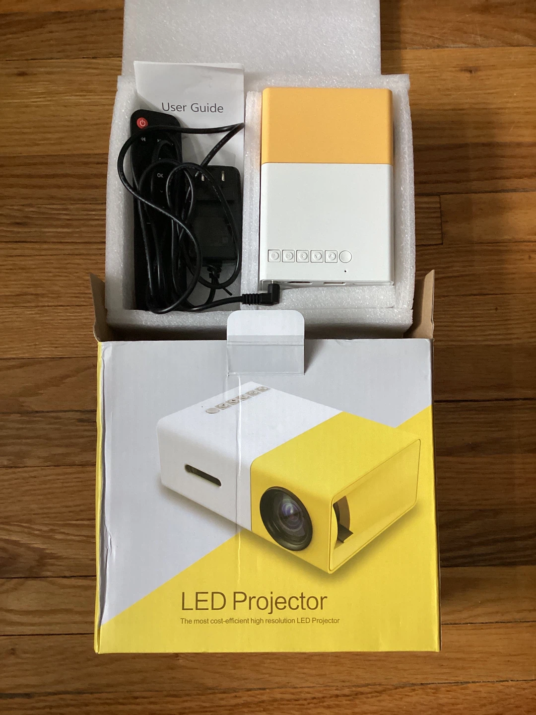 LED Projector - White/Yellow - photo 2