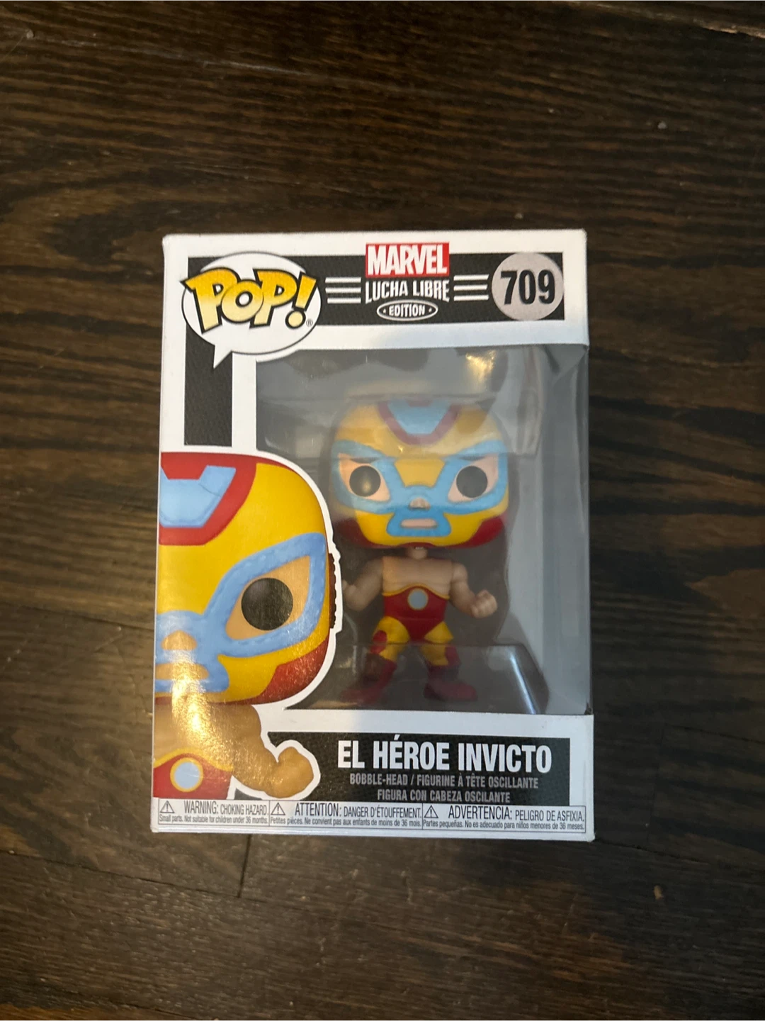Funko Pop Marvel Lucha Libre #709 El Héroe Invicto