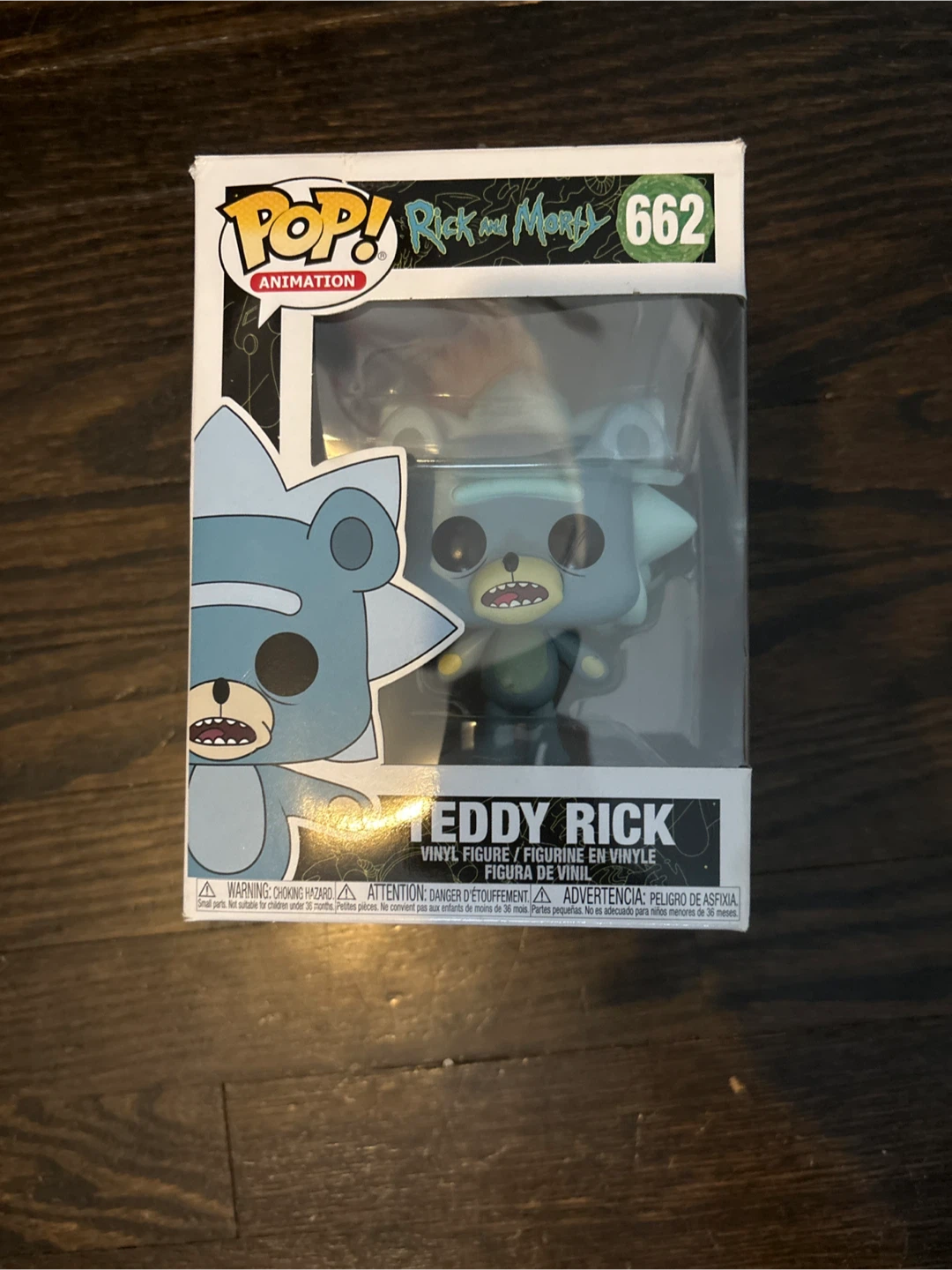 Funko Pop! Rick and Morty Teddy Rick Vinyl Figure #662