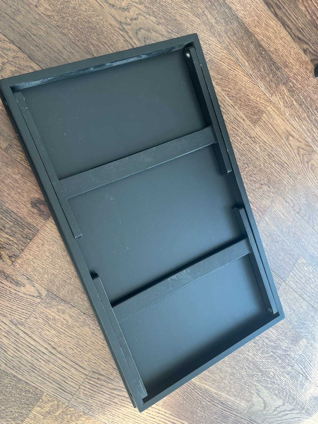 Black Bed Tray Table with Handles - photo 3