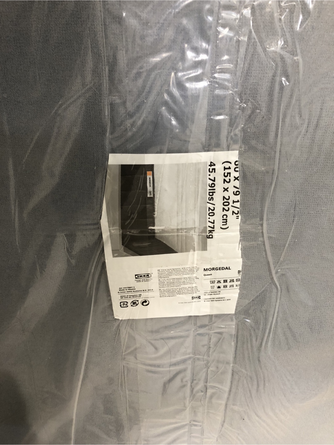 [New] IKEA MORGEDAL Foam mattress (Queen Size) - photo 2