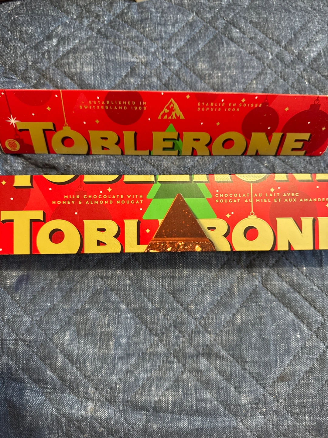 Toblerone Milk Chocolate with Honey & Almond Nougat