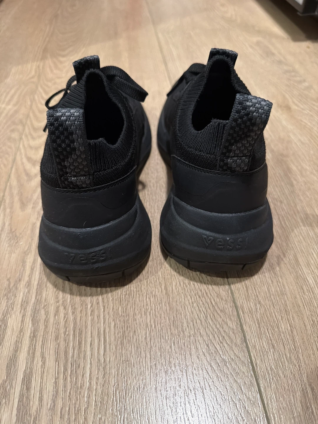 Vessi Black Knit Shoes - photo 4