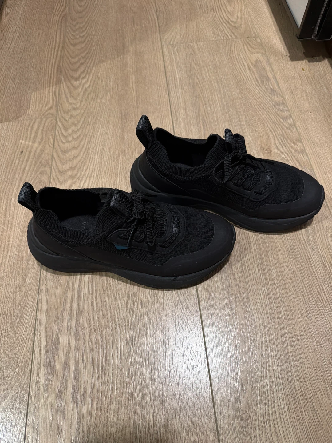 Vessi Black Knit Shoes - photo 2