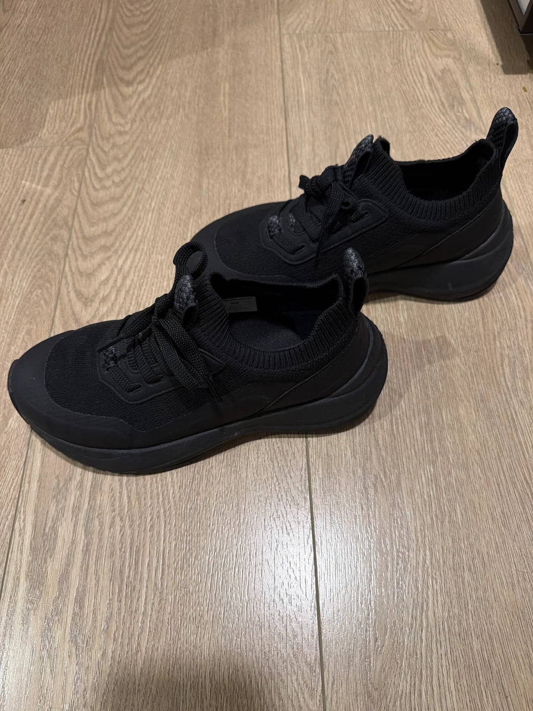 Vessi Black Knit Shoes - photo 3