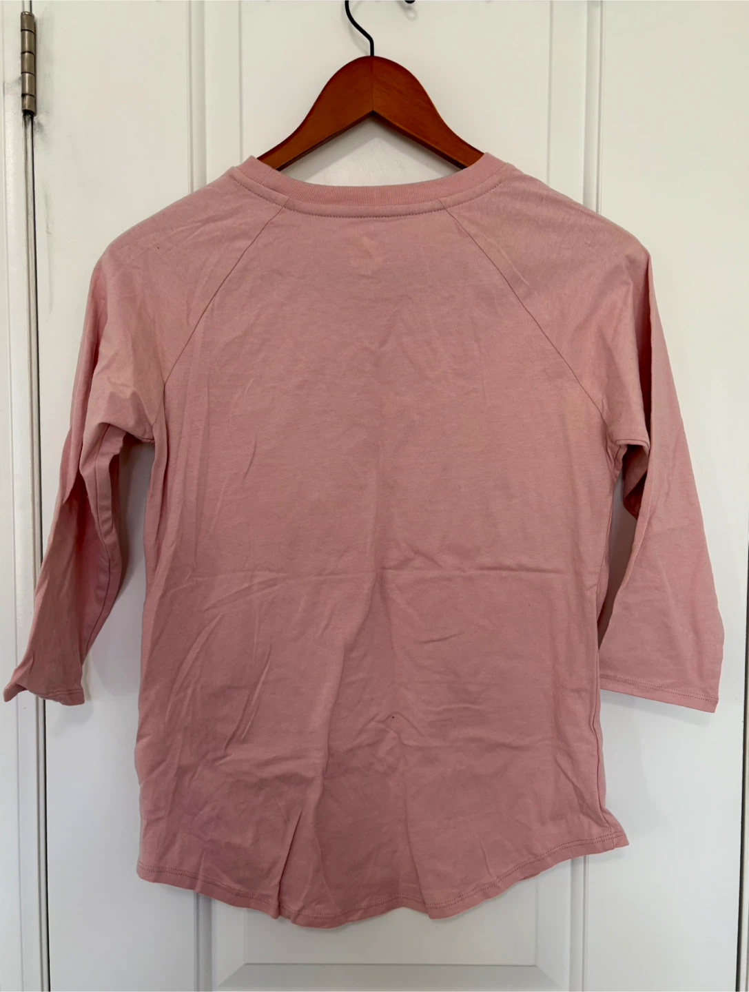 Roots BN Pink 3/4 Sleeve Top, S - photo 3