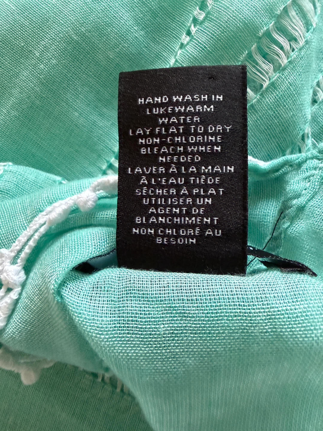 Marcus Adler New York Teal Scarf 🏆 - photo 4