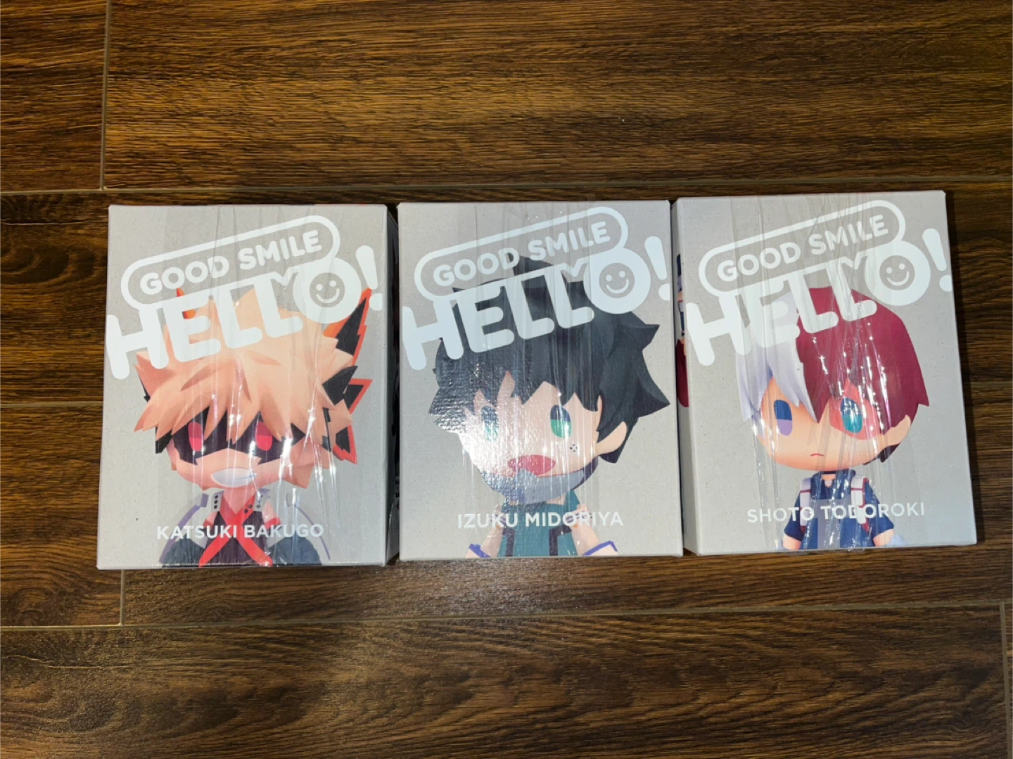 “HELLO! GOOD SMILE” My Hero Academia figures