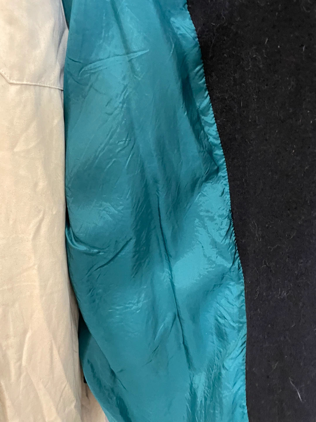 Black Wool Blend Coat with Belt🏆 - photo 4