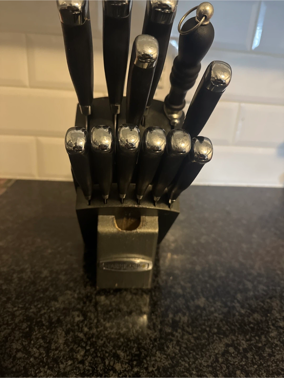 Farberware 12-Piece Knife Set with Block
